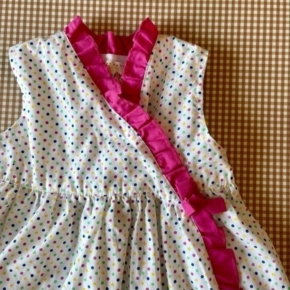 Toffee Apple polka dots multicolor dress.
Size 18months - Picture 3 of 10